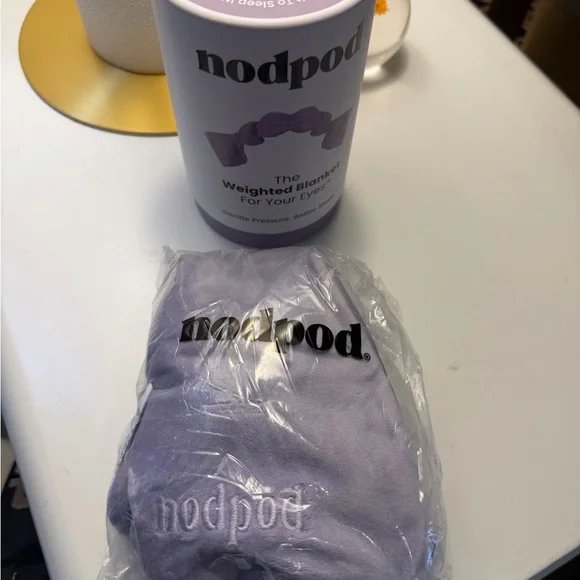 Nodpod Gray Weighted Eye Mask-NWOT - Picture 2 of 7